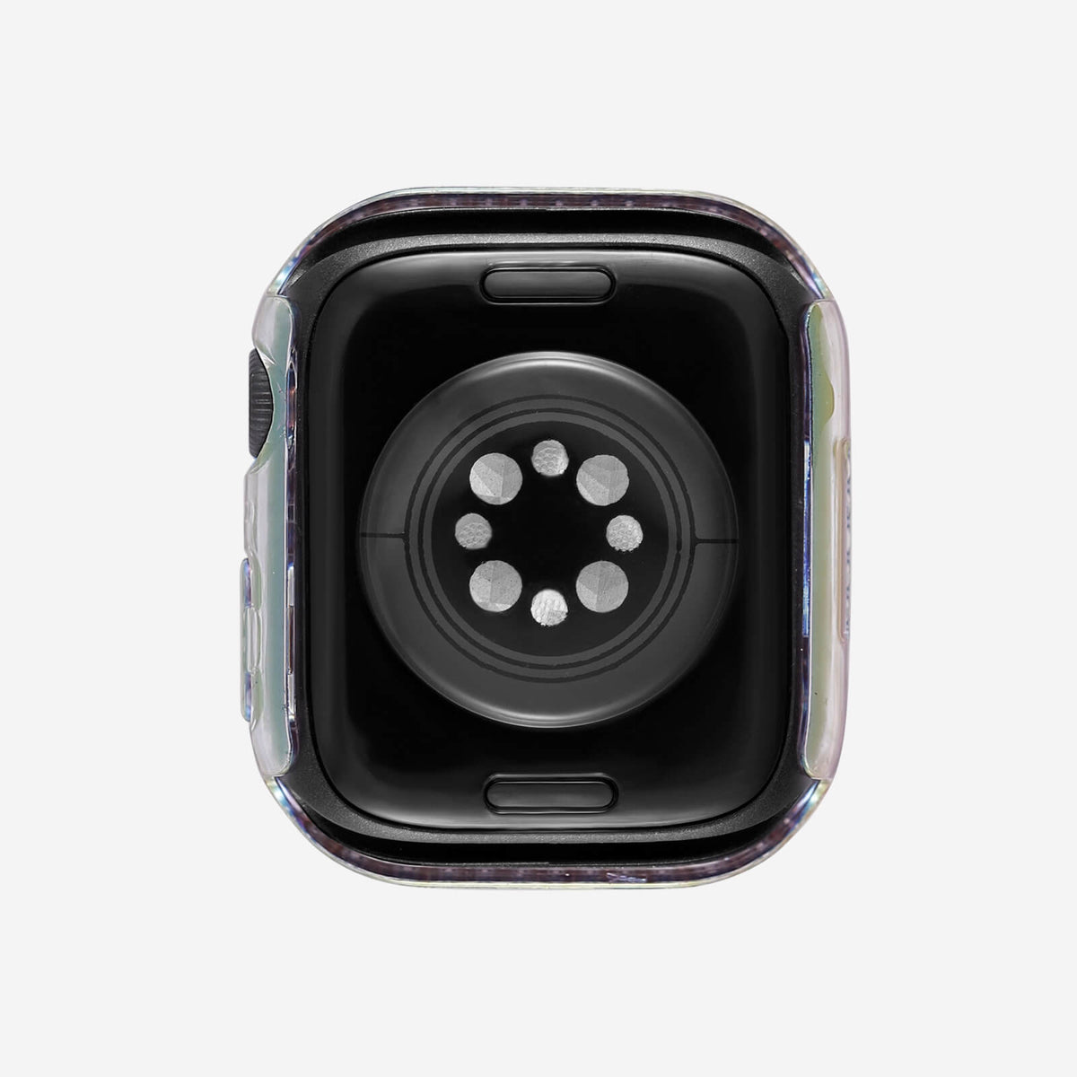 Apple Watch Double Halo Crystal Bumper Case - Black Pearl