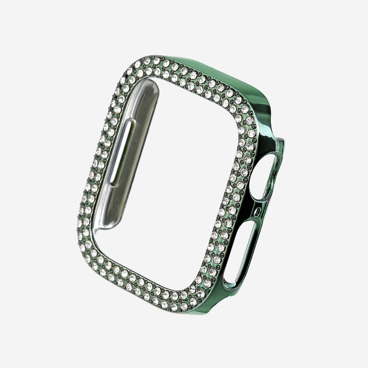 Apple Watch Double Halo Crystal Bumper Case - Emerald