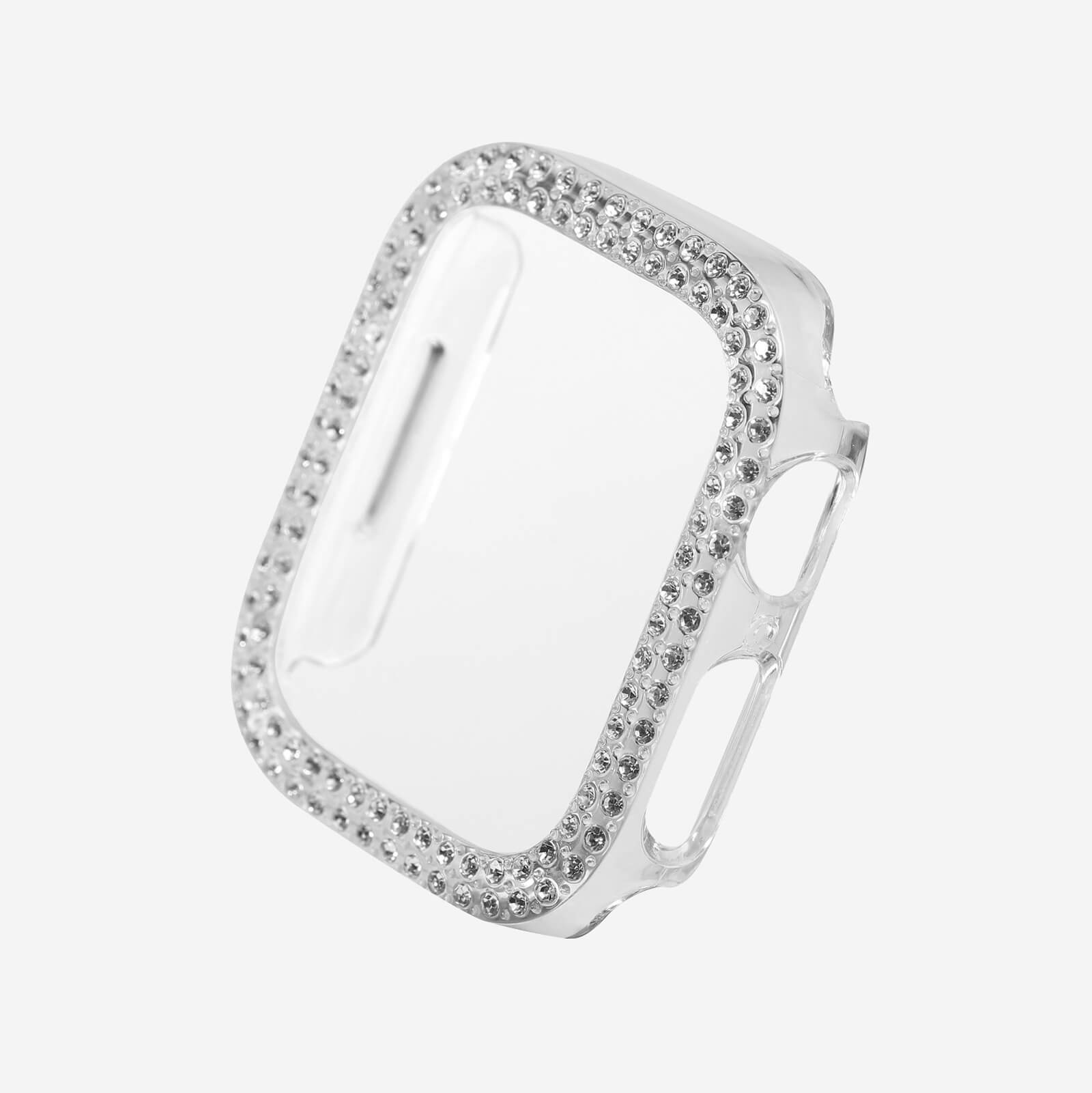 Apple Watch Double Halo Crystal Bumper Case - Transparent