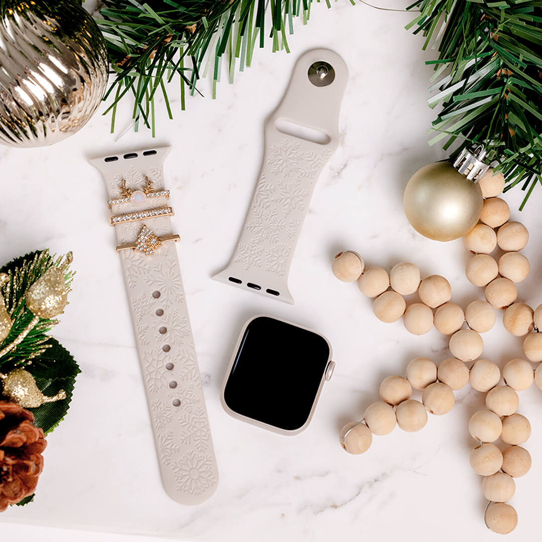 Christmas Apple Watch Bar Set - Gold