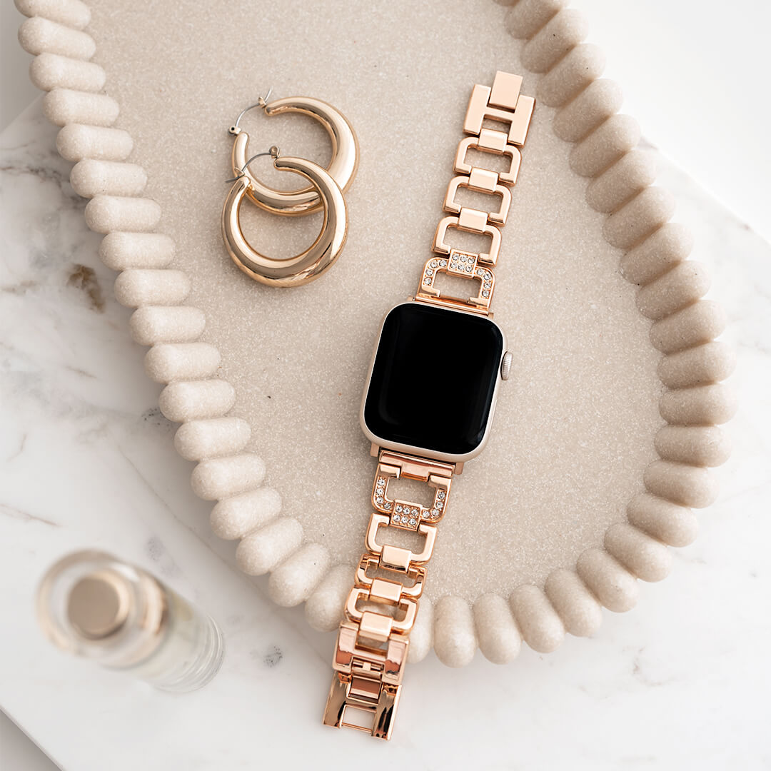 Florence Bracelet Apple Watch Band - Vintage Rose Gold