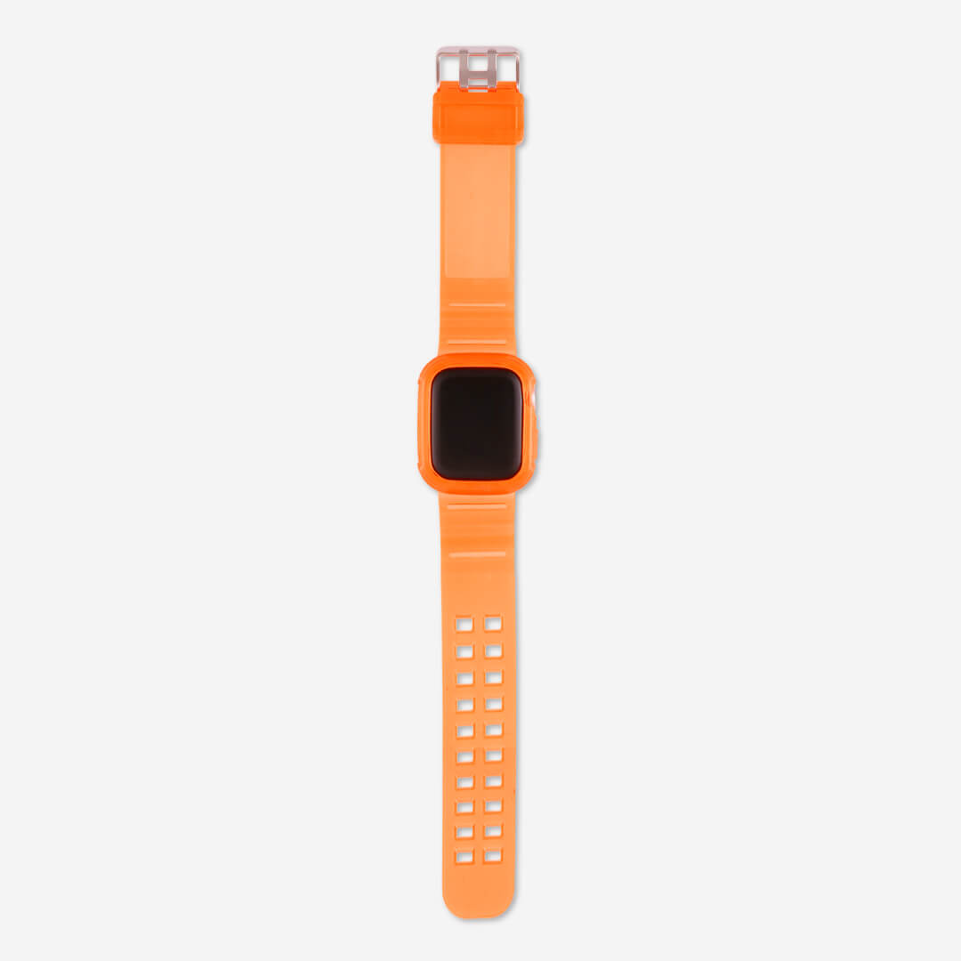 Jelly Two-In-One Apple Watch Band - Mandarin