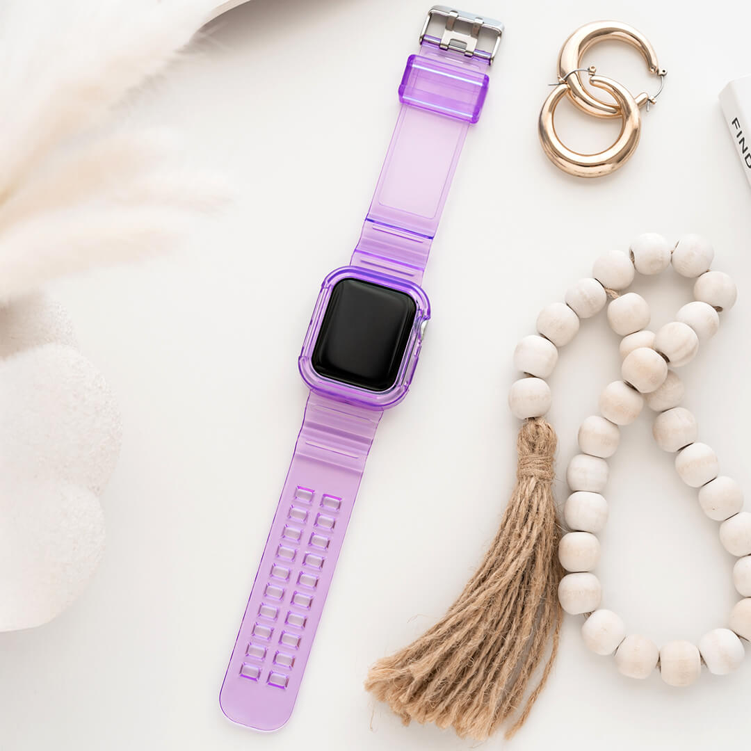 Jelly Two-In-One Apple Watch Band - Grape