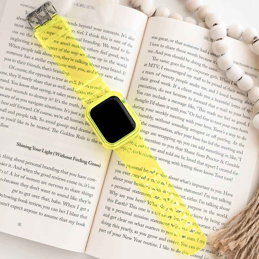 Jelly Two-In-One Apple Watch Band - Pineapple