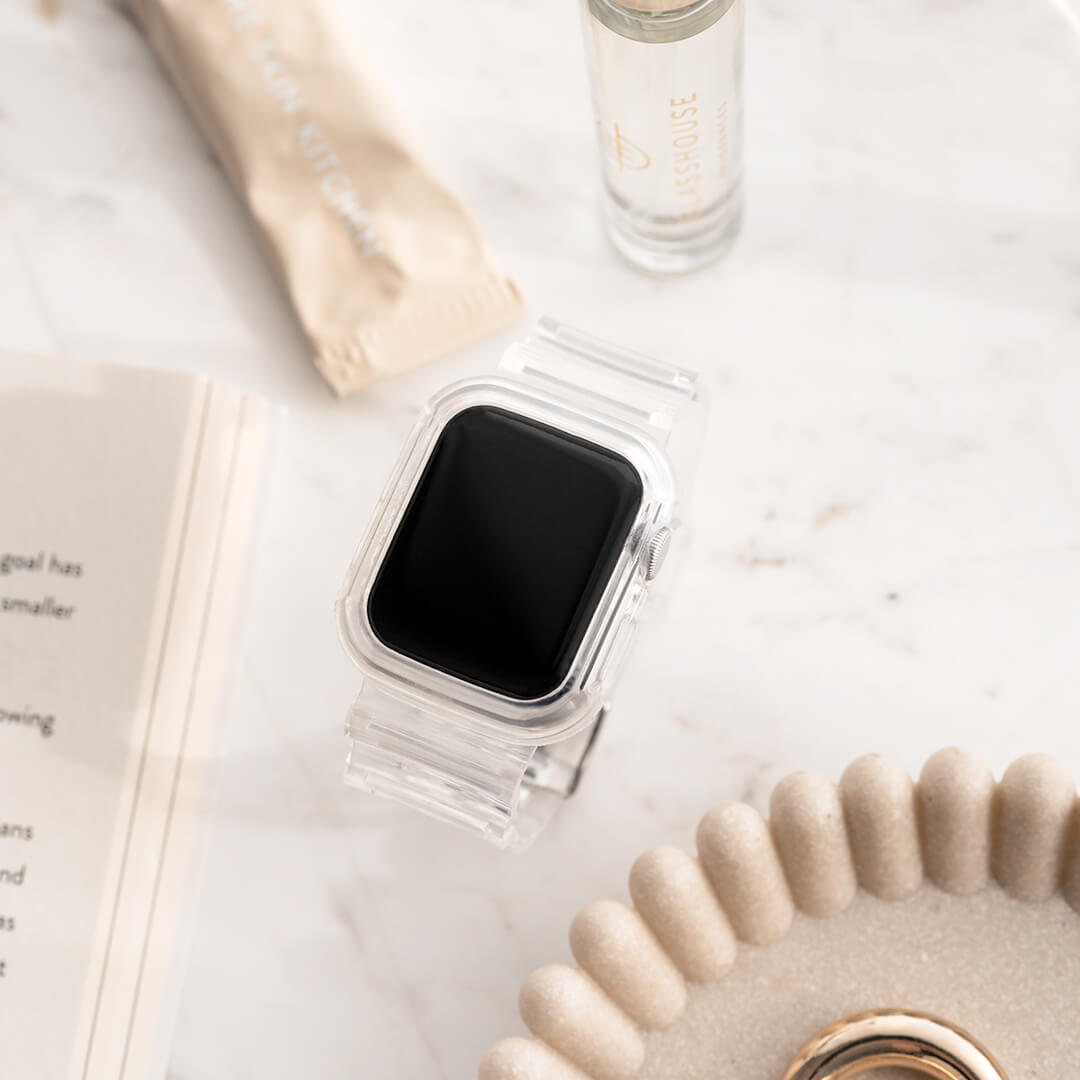 Jelly Two-In-One Apple Watch Band - Transparent