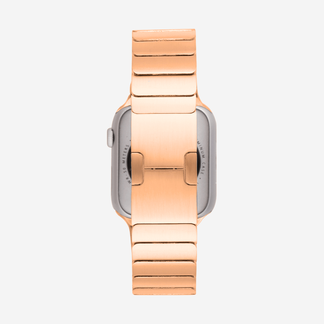 Link Bracelet Apple Watch Band - Vintage Rose Gold