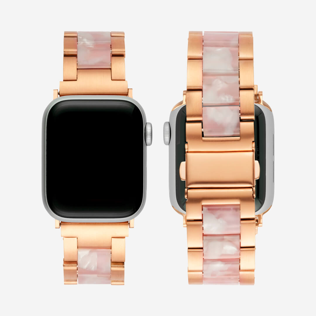 Rose Gold Apple Watch SE + 27 Bands w/ popular Original Charger/charging dock