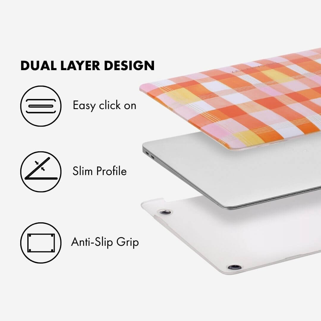 Sunset Picnic Macbook Case 