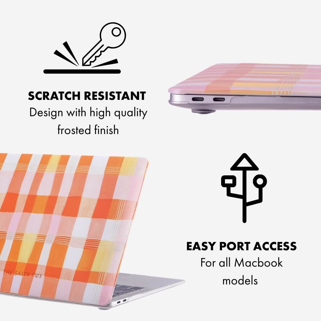 Sunset Picnic Macbook Case 