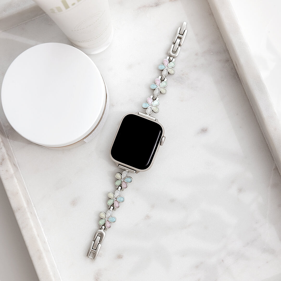 Madeira Bracelet Apple Watch Band - Pastel / Starlight - Styled