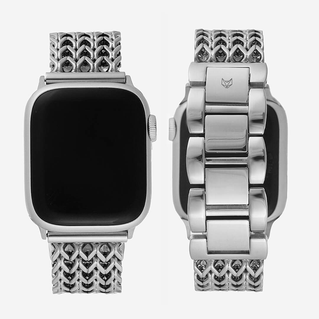 Madrid Bracelet Apple Watch Band - Silver