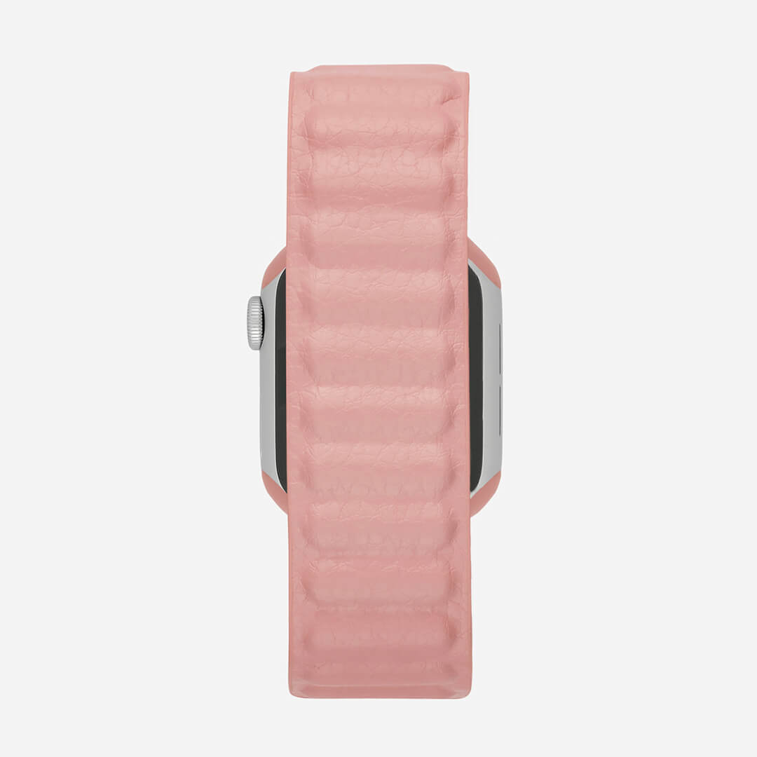 Magnetic Link Apple Watch Band - Pink - The Salty Fox