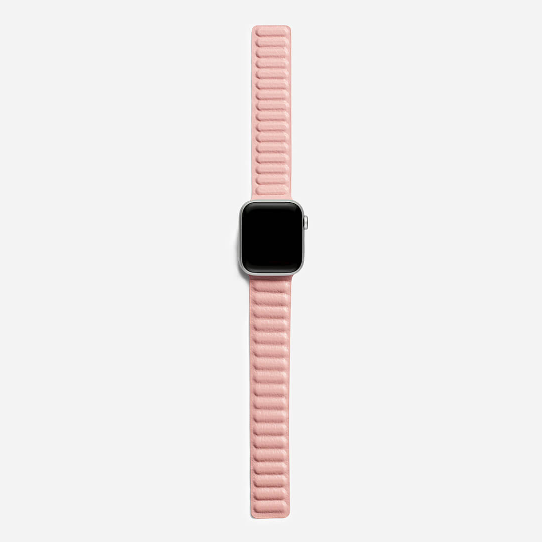 Magnetic Link Apple Watch Band - Pink