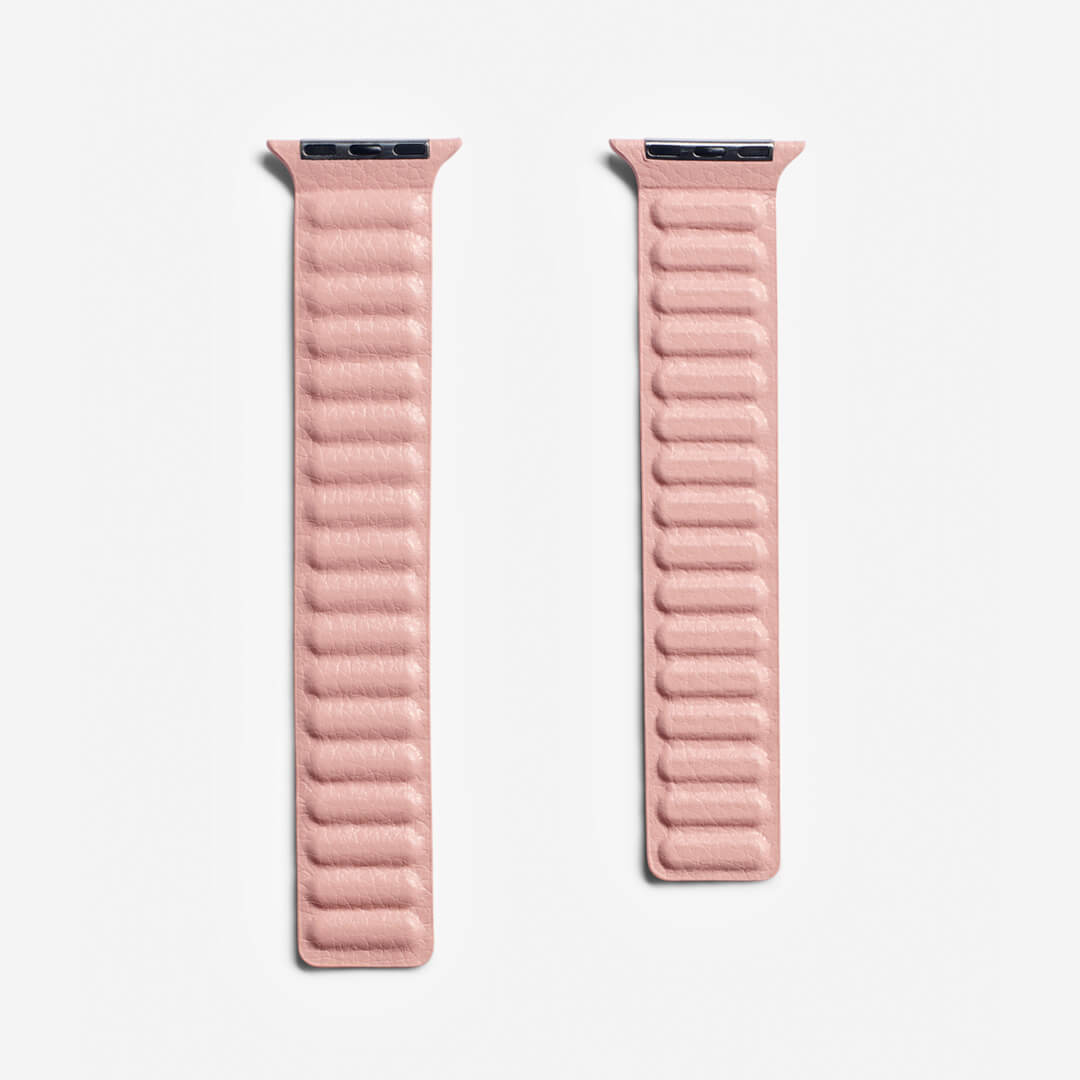 Magnetic Link Apple Watch Band - Pink - The Salty Fox