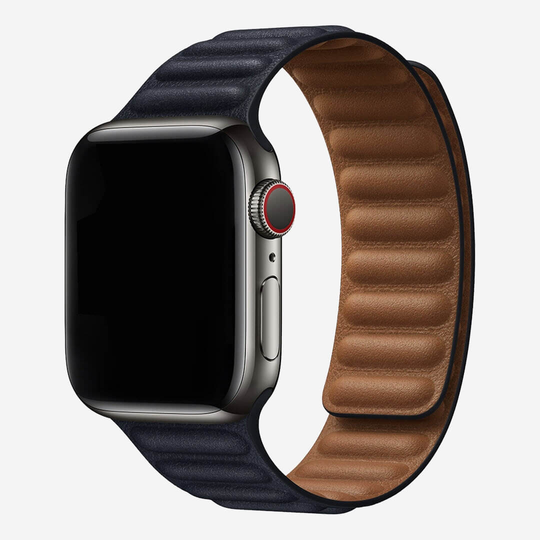 Apple Watch Leather Link Band (Various Colors / Sizes)