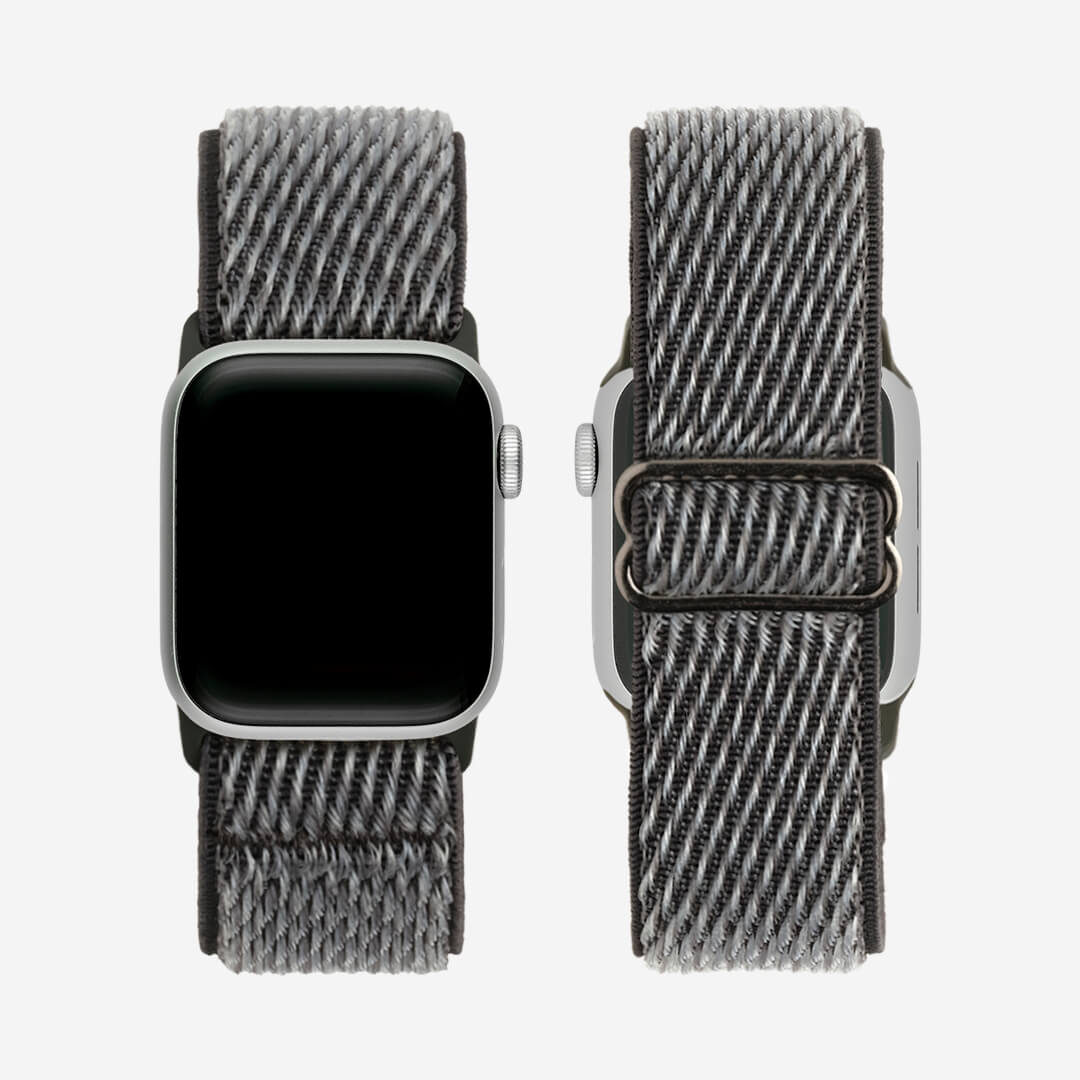 Malibu Nylon Loop Apple Watch Band - Flint