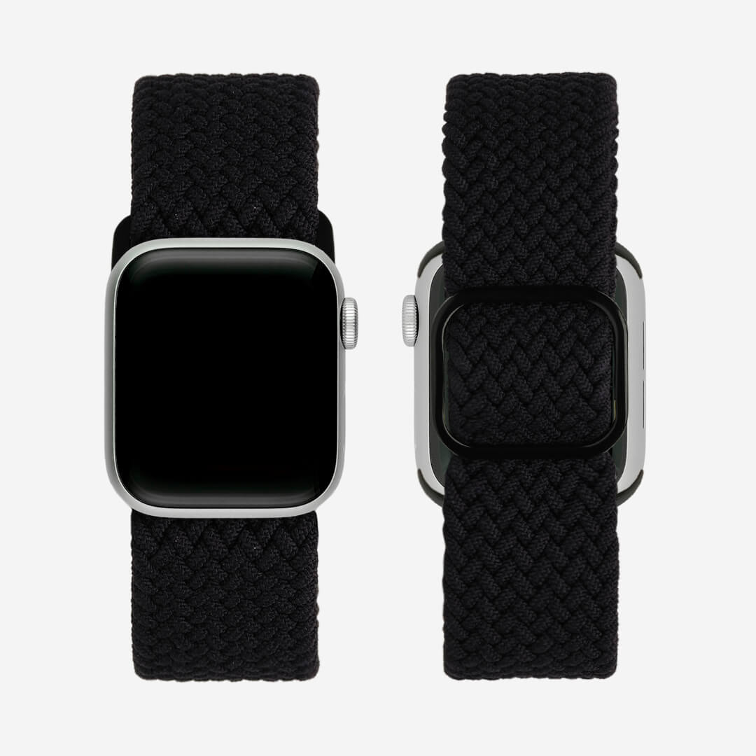 Maui Braided Loop Apple Watch Band - Black