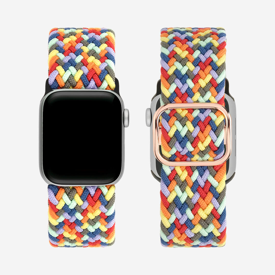 Maui Braided Loop Apple Watch Band - Confetti