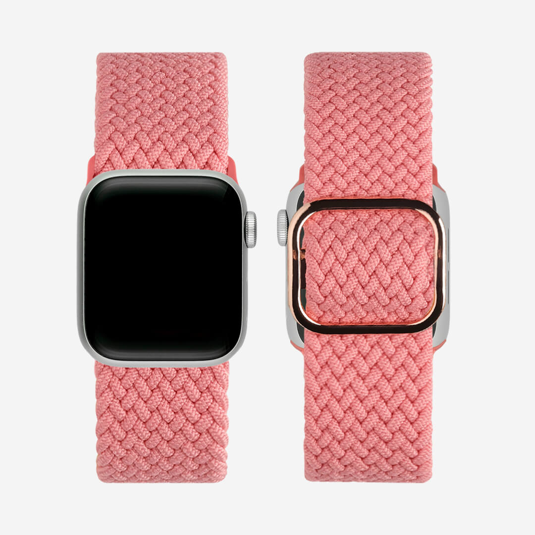 Maui Braided Loop Apple Watch Band - Pink Punch