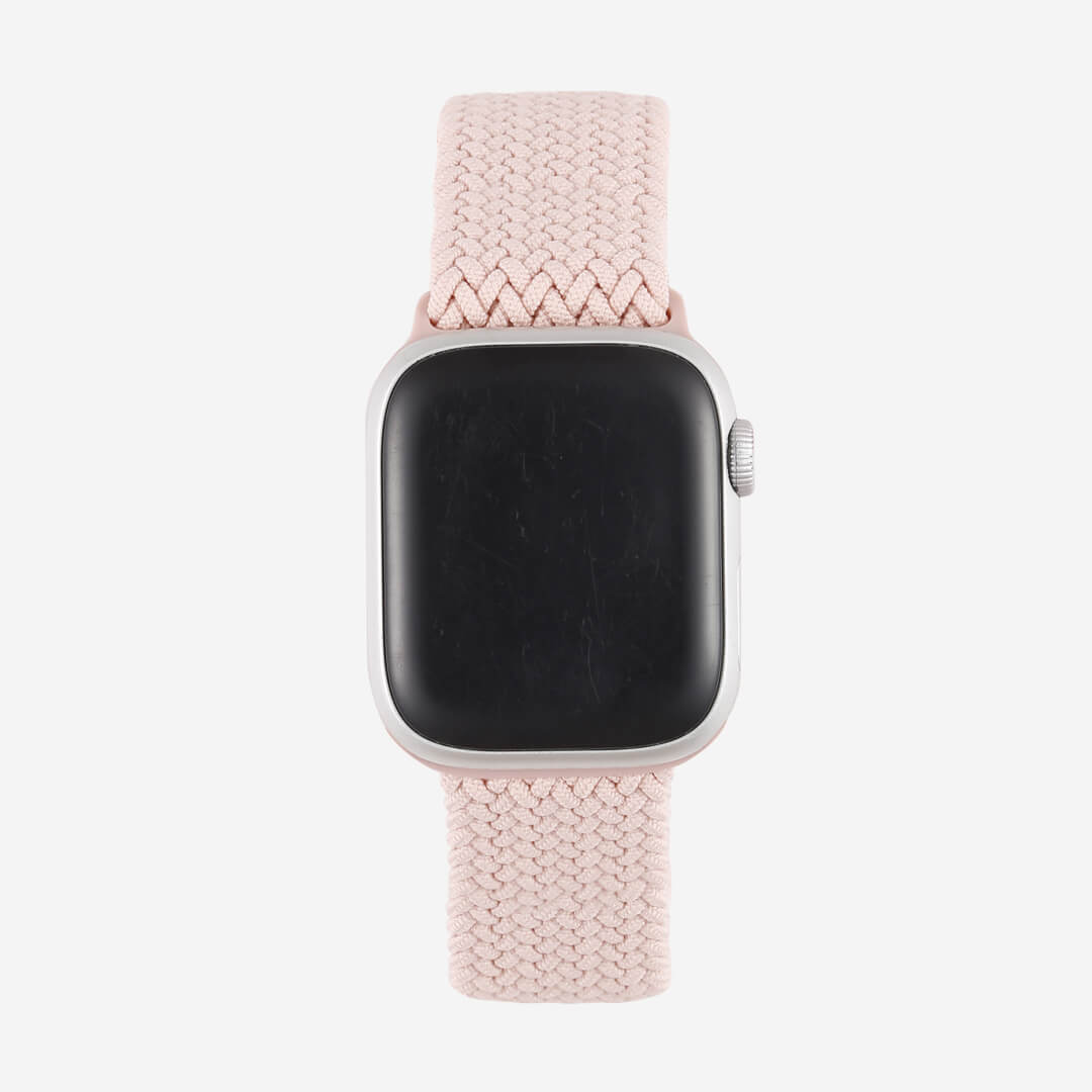 Maui Braided Loop Apple Watch Band - Pink / Rose Gold