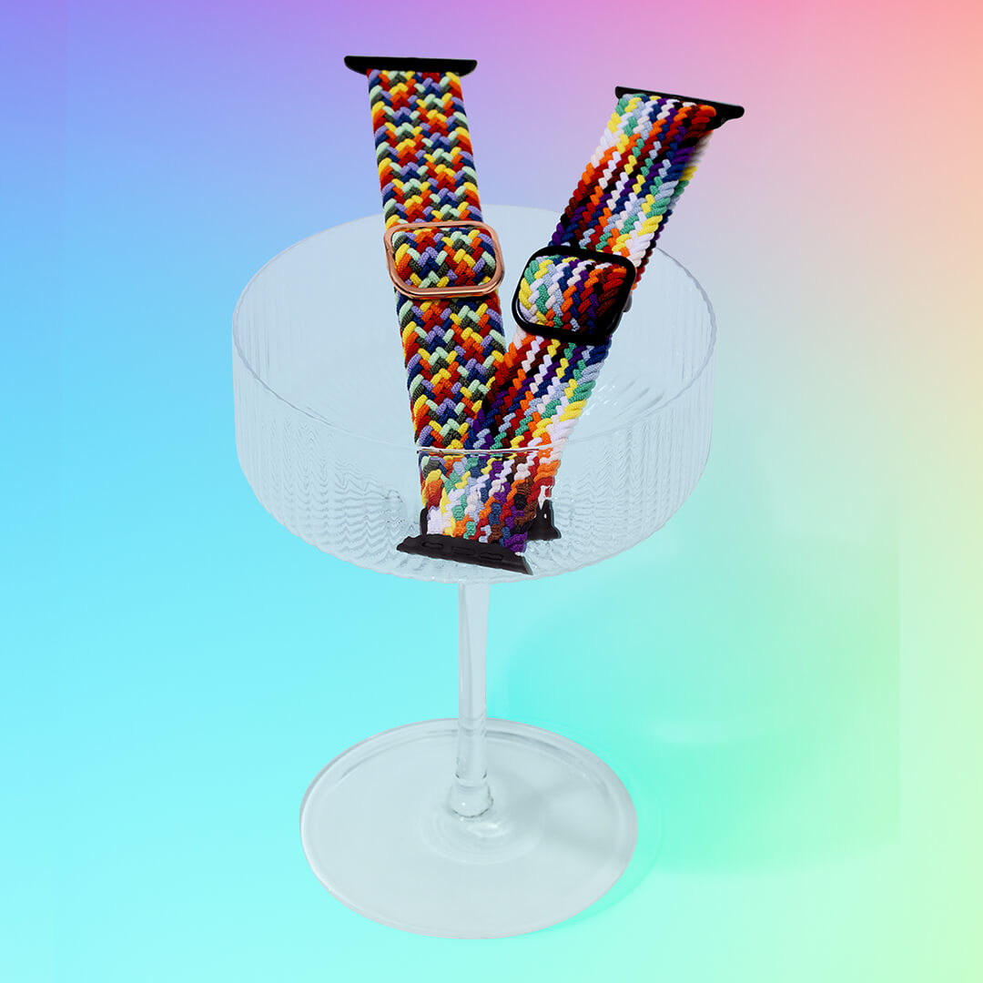 Maui Braided Loop Apple Watch Band - Pride