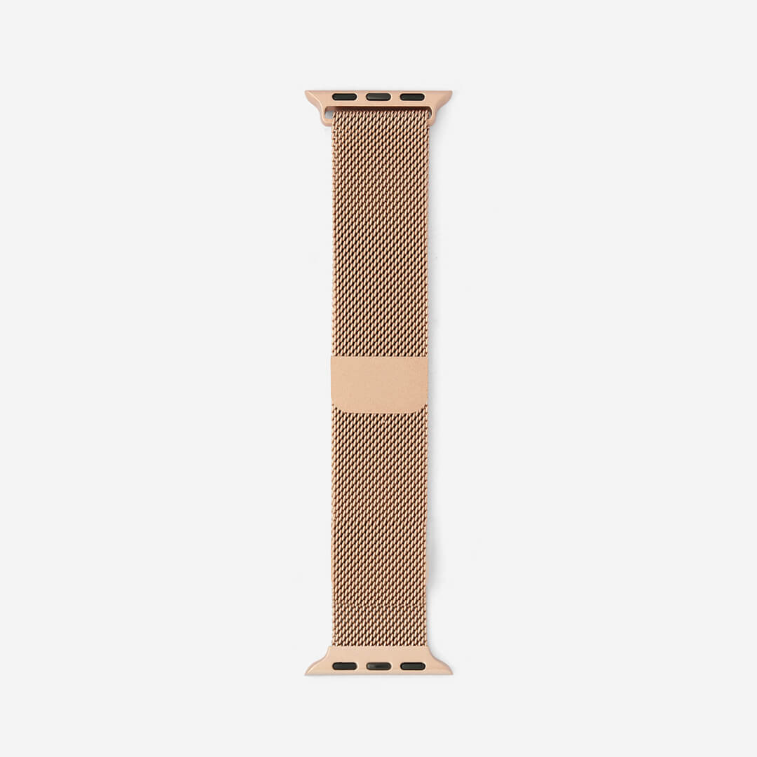 Milanese Loop Apple Watch Band - Champagne Rose Gold