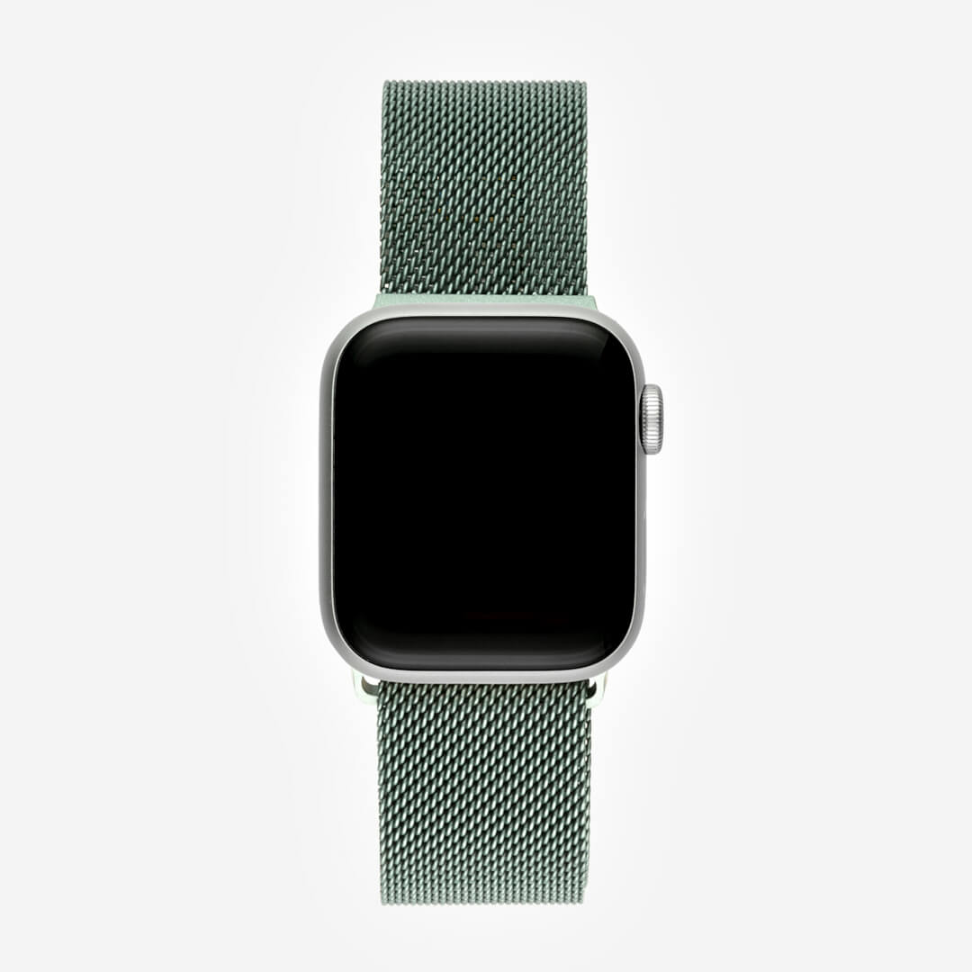 Milanese Loop Apple Watch Band - Teal