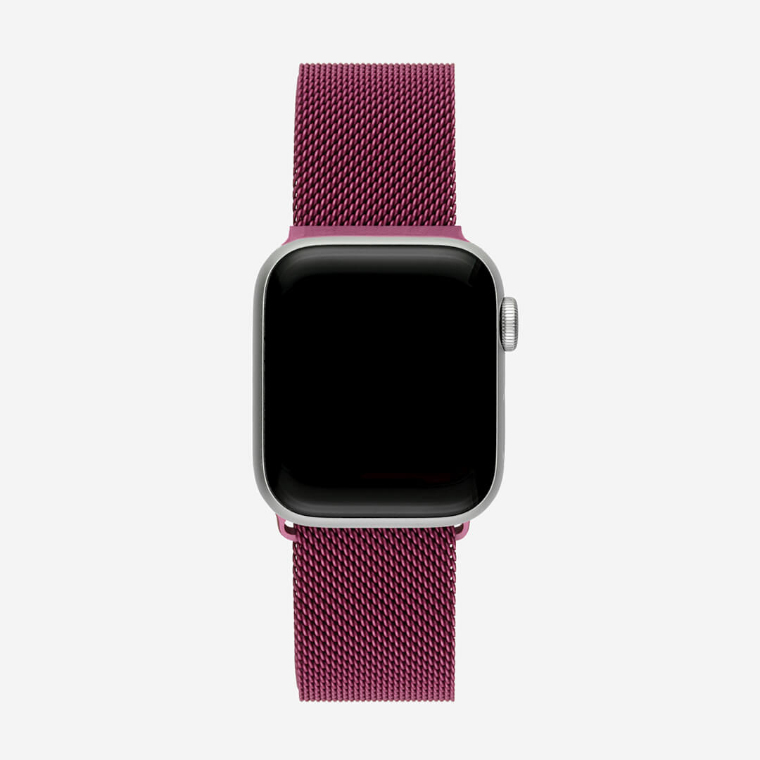 Milanese Loop Apple Watch Band - Violet