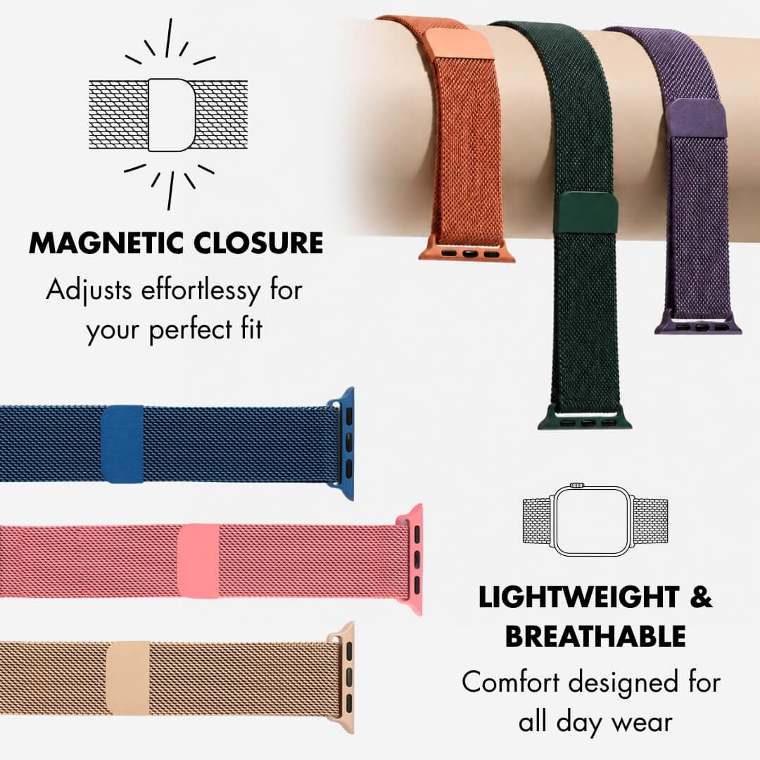 Magnetic Closure, Lightweight & Breathable