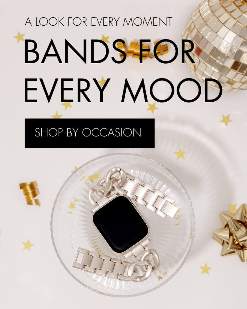 Bands for Every Mood {Shop by Occasion}