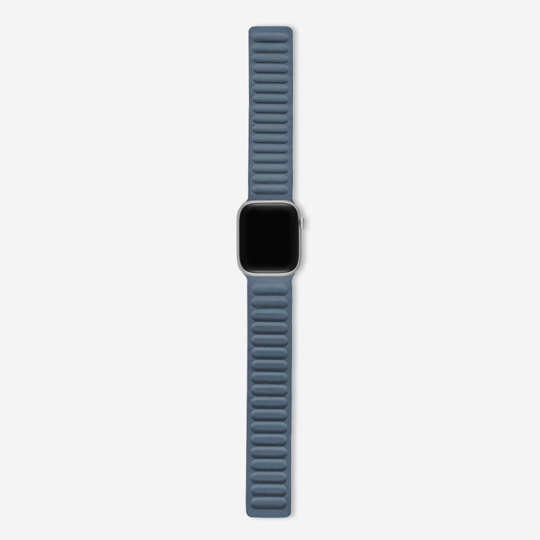 Mumbai Magnetic Link Apple Watch Band - Baltic Blue