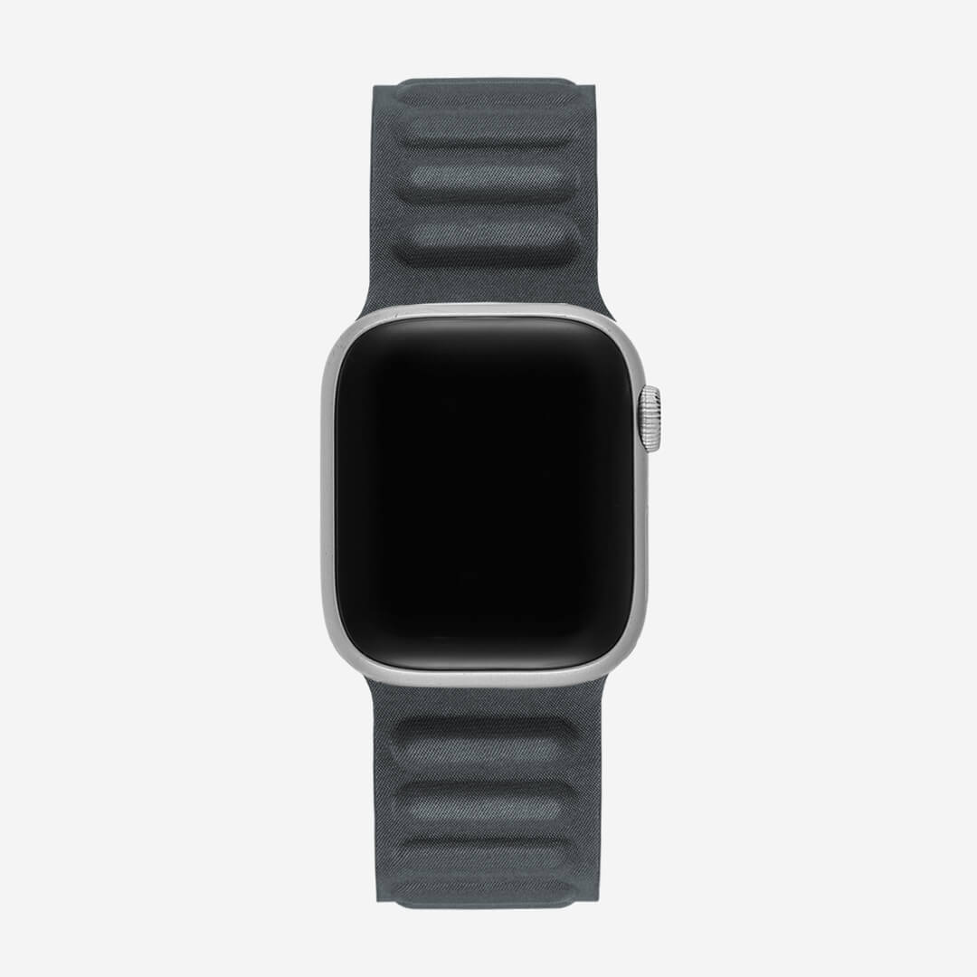 Mumbai Magnetic Link Apple Watch Band - Black