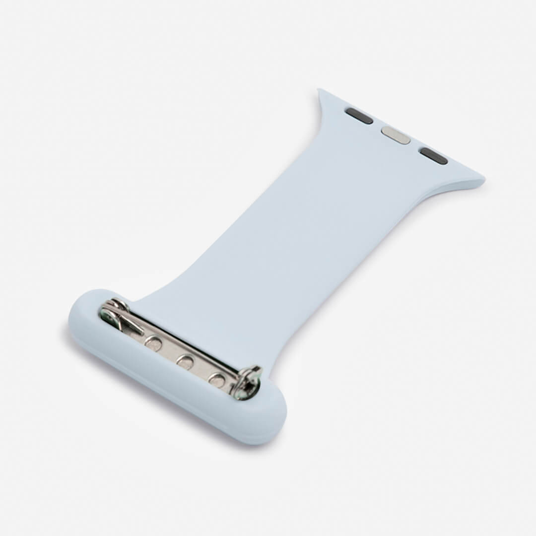 Apple Watch Nurse Pin Fob Strap - Arctic