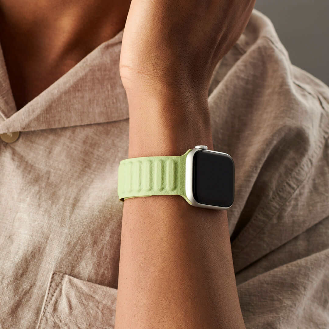 Magnetic Link Apple Watch Band - Pistachio