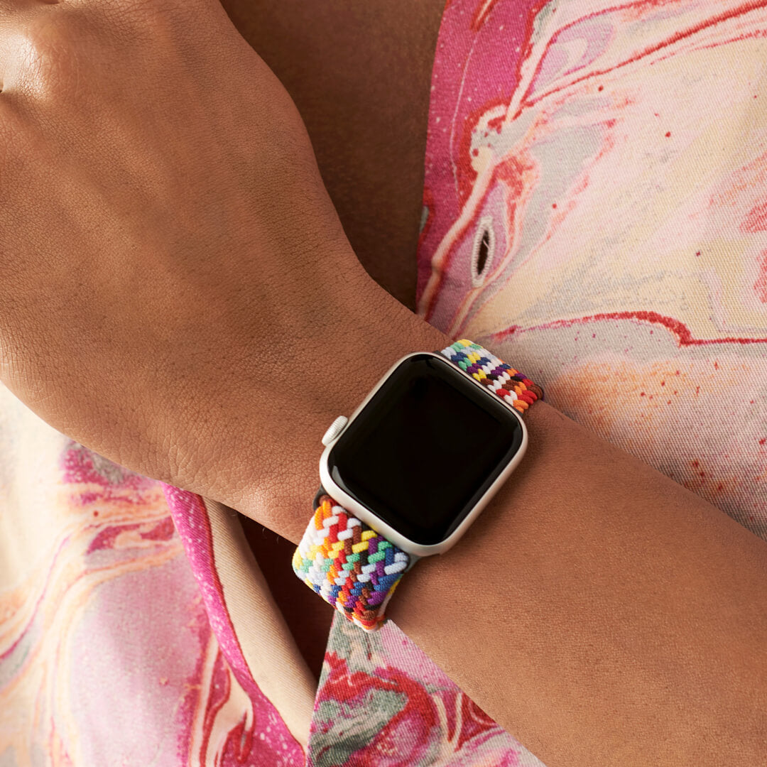 Maui Braided Loop Apple Watch Band - Pride