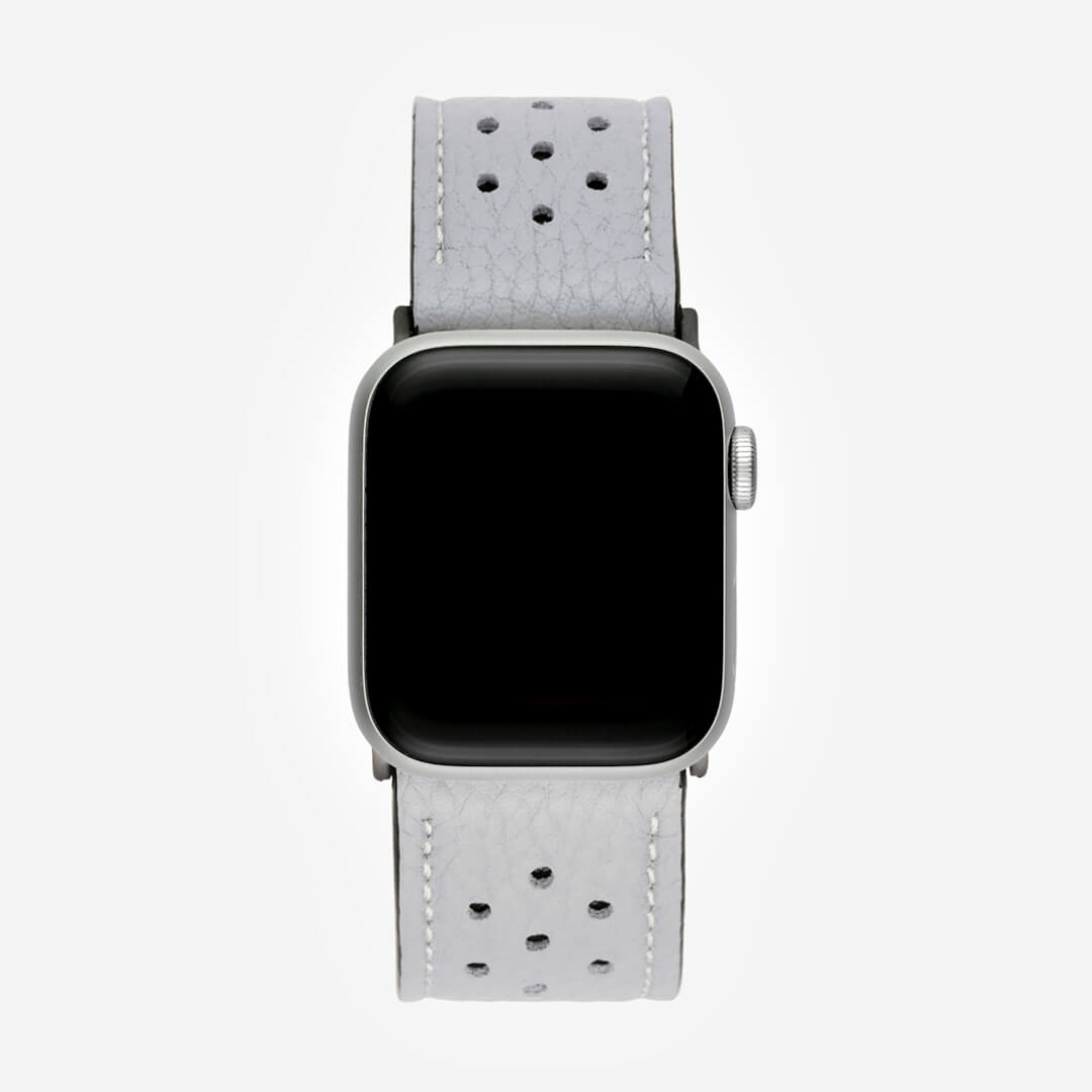 Rally Leather Apple Watch Band - Slate