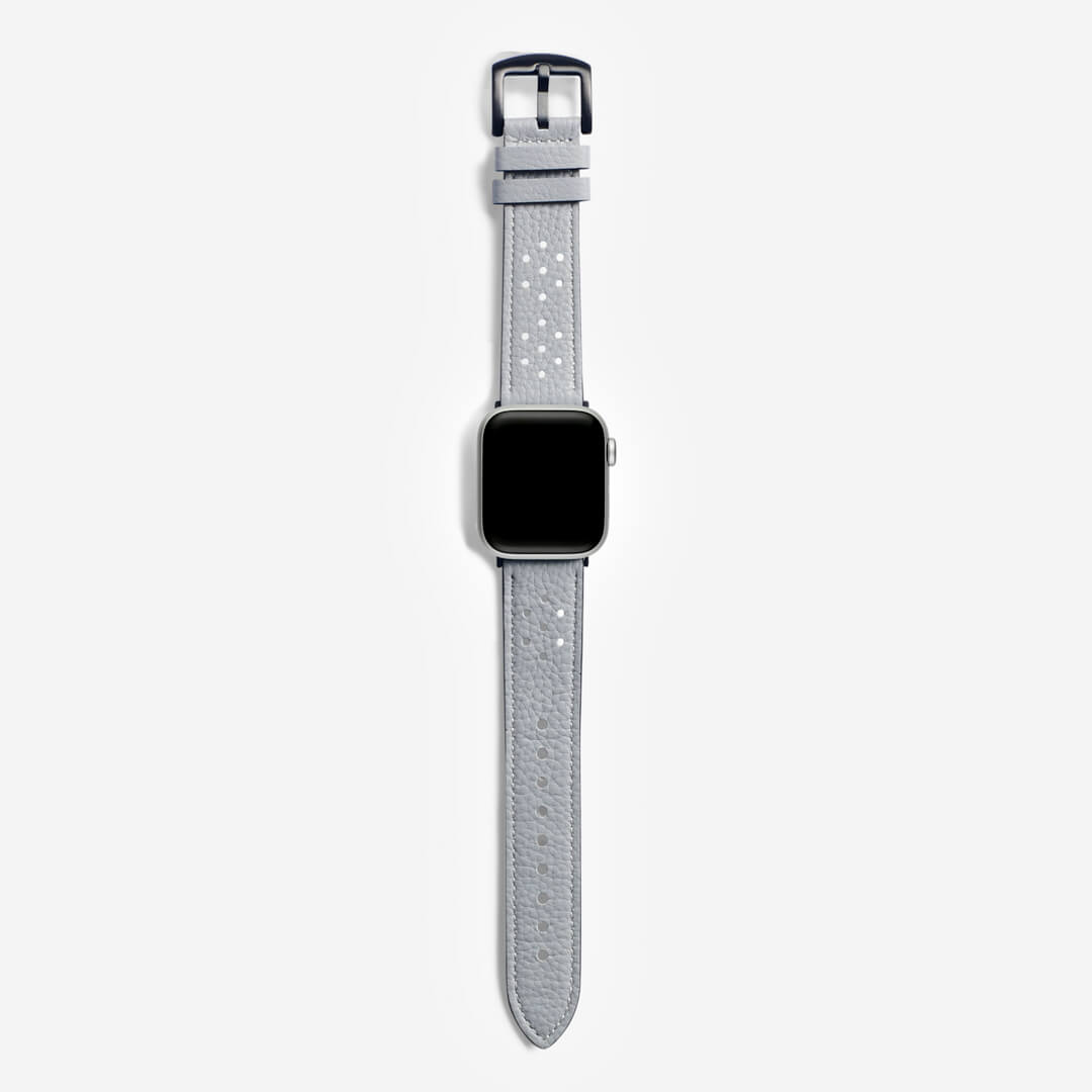 Rally Leather Apple Watch Band - Slate