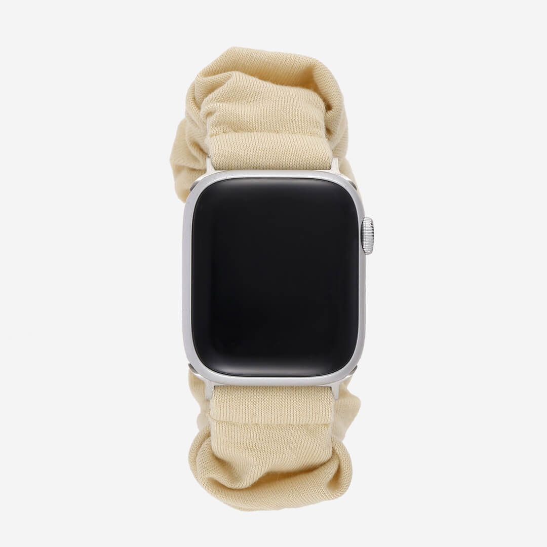 Scrunchie Apple Watch Band - Biscuit