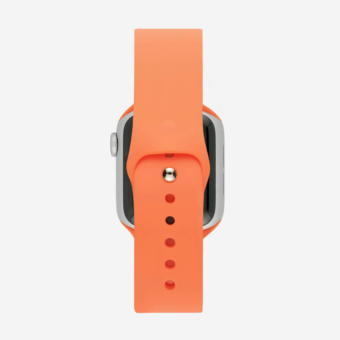 Silicone Apple Watch Band - Apricot