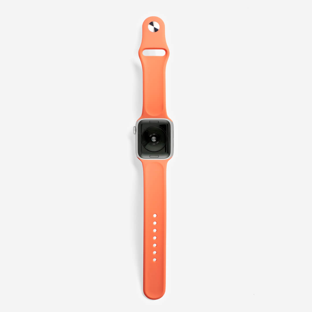 Classic Silicone Apple Watch Band - Apricot