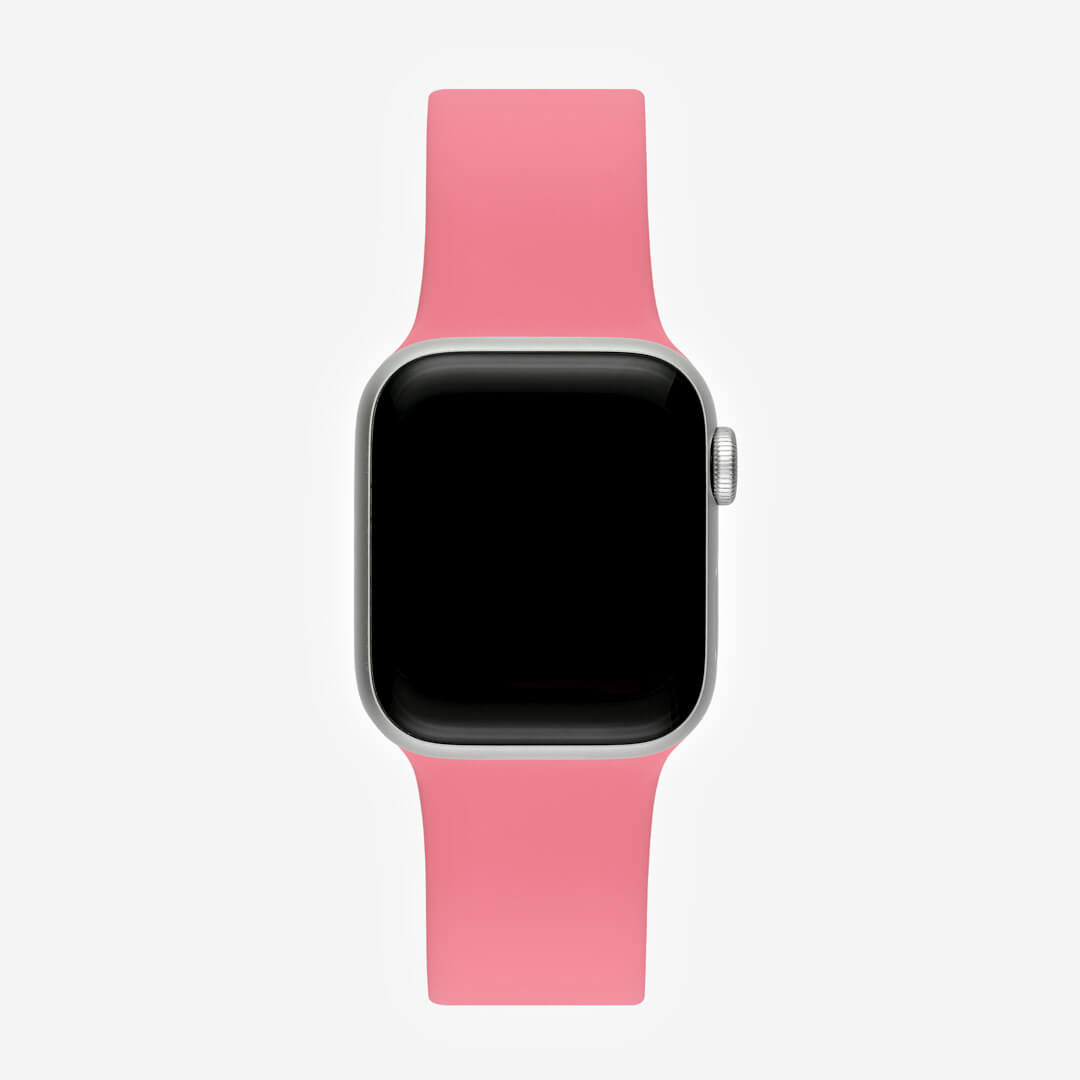 Classic Silicone Apple Watch Band - Baby Pink