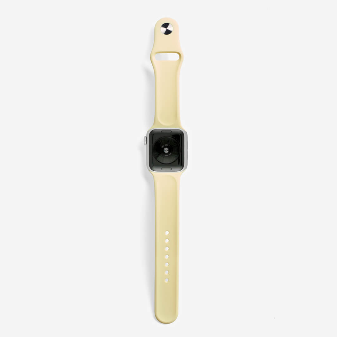 Classic Silicone Apple Watch Band - Black - The Salty Fox