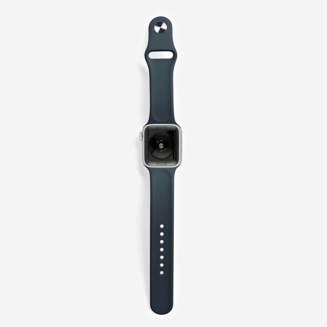 Classic Silicone Apple Watch Band - Charcoal