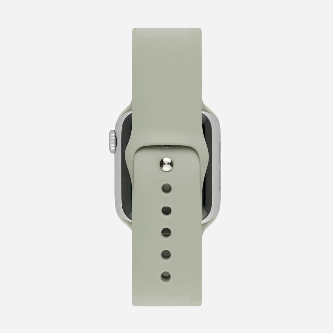 Classic Silicone Apple Watch Band - Concrete