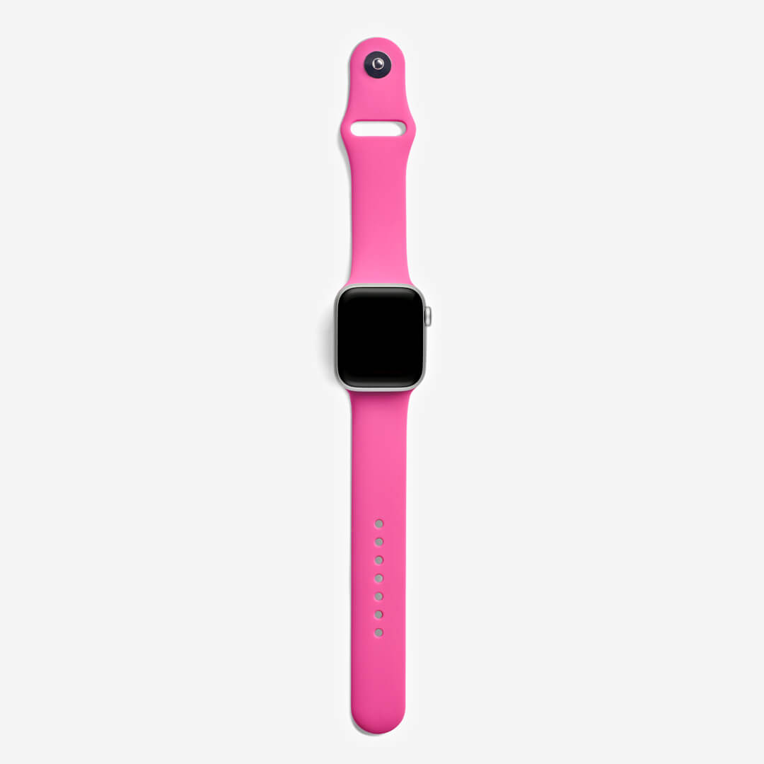Silicone Apple Watch Band - Dragon Fruit