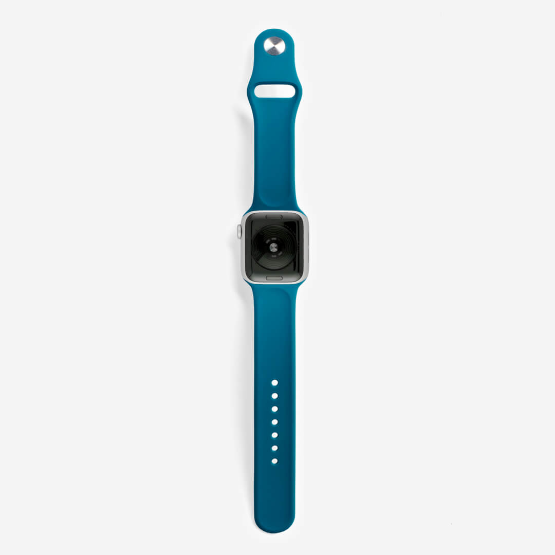 Classic Silicone Apple Watch Band - Emerald
