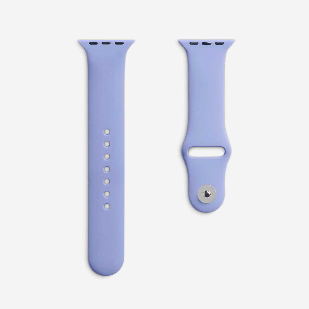 Classic Silicone Apple Watch Band - English Lavender