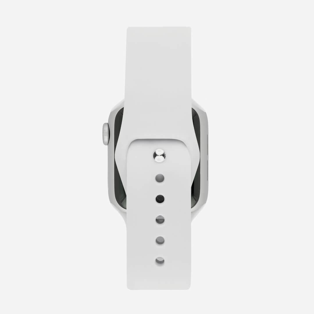 Classic Silicone Apple Watch Band - Fog