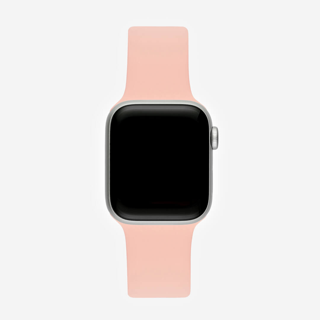 Silicone Apple Watch Band - Grapefruit