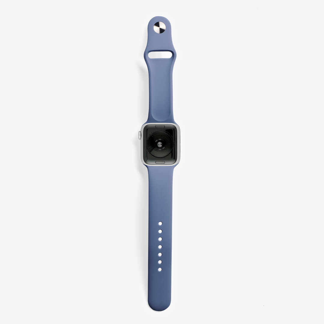 Classic Silicone Apple Watch Band - Lavender Grey